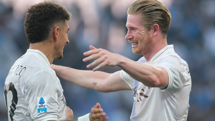 Kevin De Bruyne adaptou-se rapidamente ao sistema do Nápoles